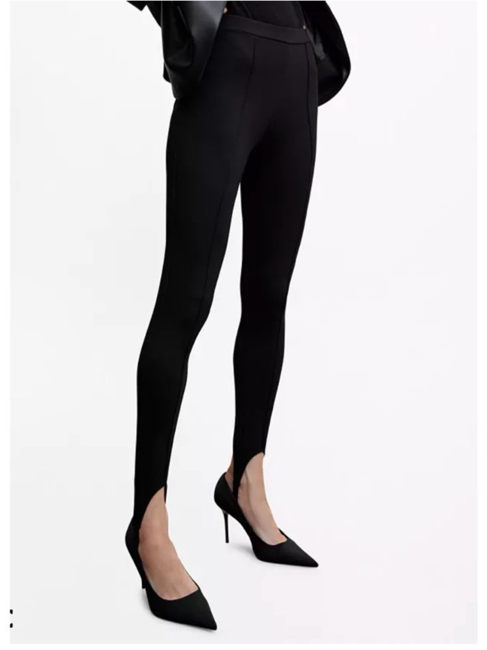 Mango Stirrup Fuseau Leggings | Size Small NWT